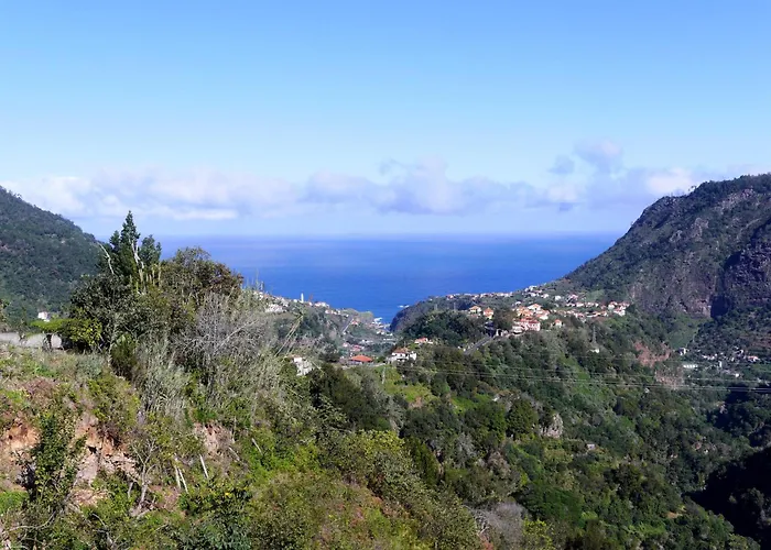 Sea & Mountain View Lombo De Cima House Bbq & Wifi Apartmán