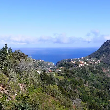 Sea & Mountain View Lombo De Cima House Bbq & Wifi דירה